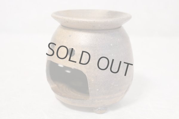 Photo3: Tokoname YT Japanese green tea aroma Incense Burner tachibana hagi H11.5cm (3)