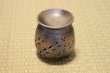 Photo8: Tokoname YT Japanese green tea aroma Incense Burner tachibana hagi H11.5cm (8)