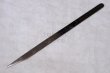 Photo4: Kiridashi Woodworking Carving knife Okeya Kurouchi kasaya thin white 2 steel (4)