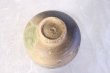 Photo6: Shigaraki pottery Japanese tea ceremony matcha bowl ko green glaze yohen (6)