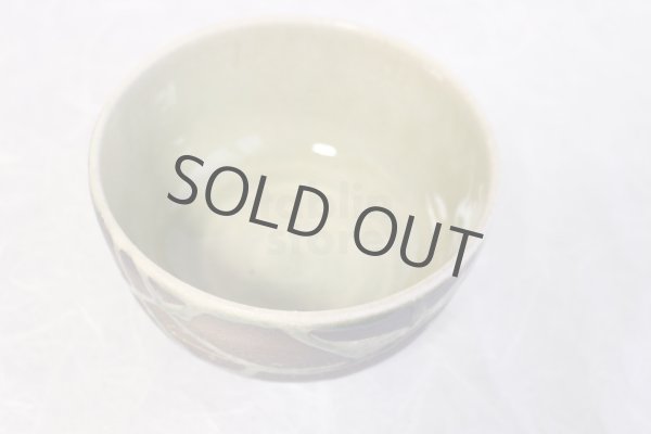 Photo5: Shigaraki pottery Japanese tea ceremony matcha bowl ko green glaze yohen (5)