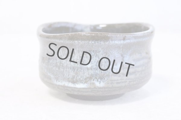Photo4: Mino ware pottery Japanese tea ceremony bowl Matcha chawan rokubei kodai unryu (4)