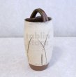 Photo6: Shigaraki pottery Japanese vase teoke teoke hakudei H 24cm (6)