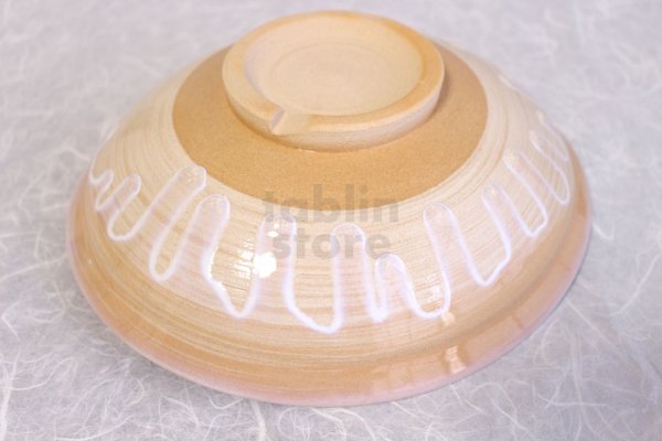 Photo5: Hagi ware Japanese Serving bowl Shizuku Dew(large) W255mm (5)