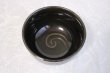 Photo6: Arita porcelain Japanese tea bowl black glaze iraho rin chawan Matcha Green Tea  (6)