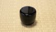 Photo5: Tea Caddy Japanese Shin Natsume Echizen Urushi lacquer Matcha container black plain (5)
