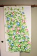 Photo5: Kyoto Noren MS Japanese door curtain Asagao Morning glory green 85 x 150cm (5)