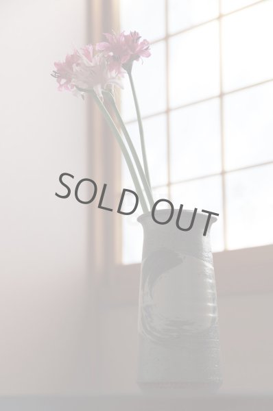 Photo2: Shigaraki Japanese pottery Vase tsuchi kuresu hake  H 21cm (2)