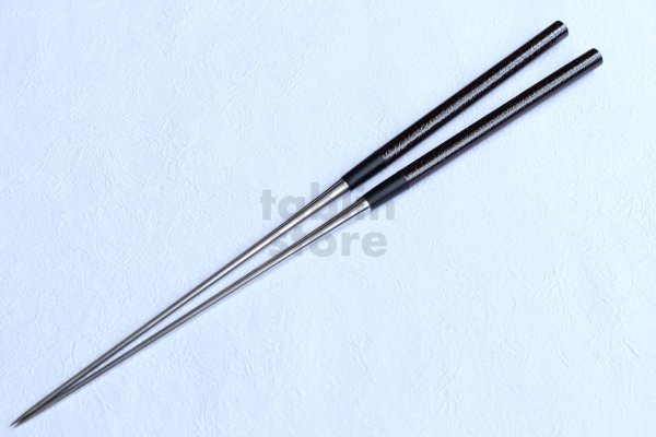 Photo1: Moribashi Chopsticks Honyaki stainless steel Japanese Sushi Chef's Garnishing  7 In (180mm) Matsukawa (1)