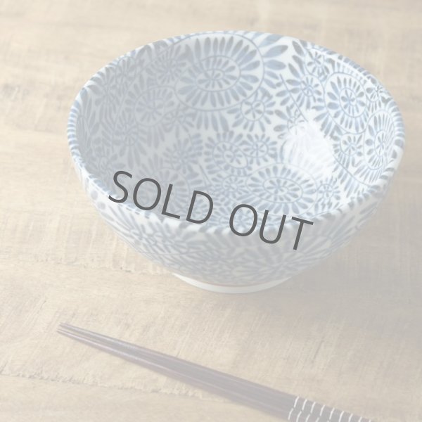 Photo5: Japanese Rice Soup Noodle bowl Donburi Mino ware tako karakusa D185mm  (5)