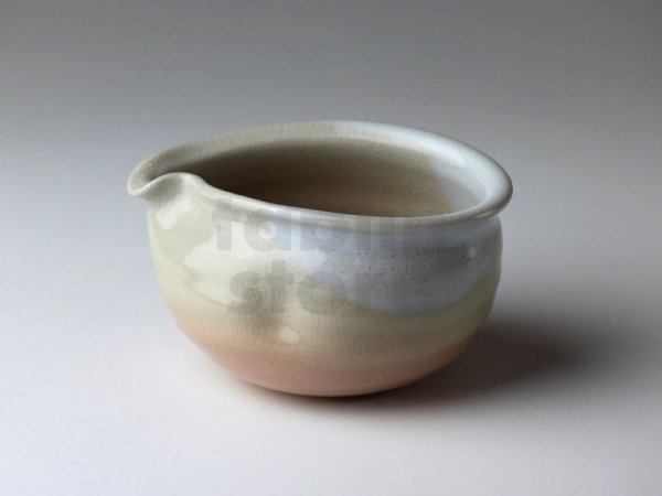 Photo1: Hagi ware Yusamashi Japanese tea pot hime cray 170ml  (1)