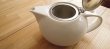 Photo3: Japanese ceramics tea pot ZEROJAPAN Saturn white 300ml S (3)