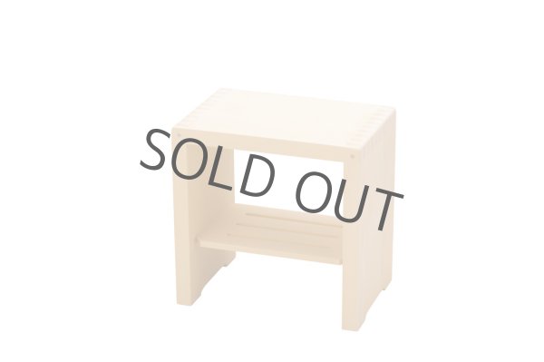 Photo7: Japanese Hiba-Hinoki bath chair natural wood Stool yc H30cm (7)