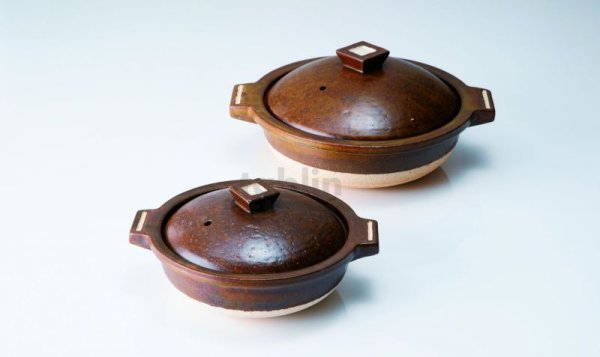 Photo1: Shigaraki wabe Japanese pottery Donabe earthen pot any size  (1)