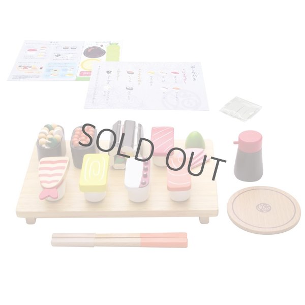 Photo5: Japanese Sushi chopsticks lesson play house set for kids (5)