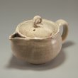 Photo2: Hagi ware Senryuzan climbing kiln Japanese tea pot kyusu dou (2)