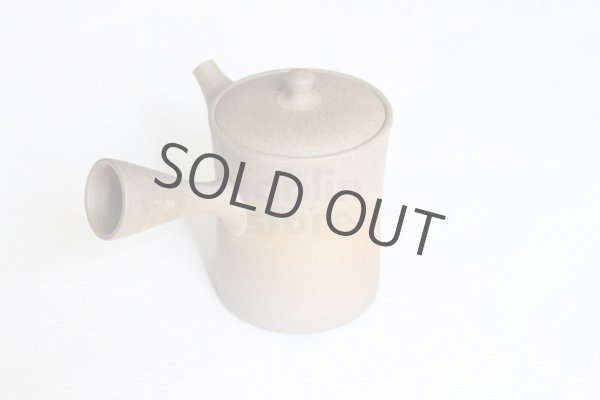 Photo2: Tokoname ware Japanese tea pot Gyokko ceramic tea strainer yakishime st 230ml (2)