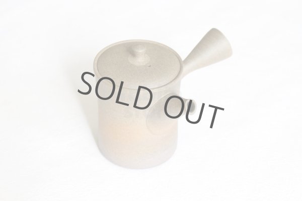 Photo9: Tokoname ware Japanese tea pot Gyokko ceramic tea strainer yakishime st 230ml (9)