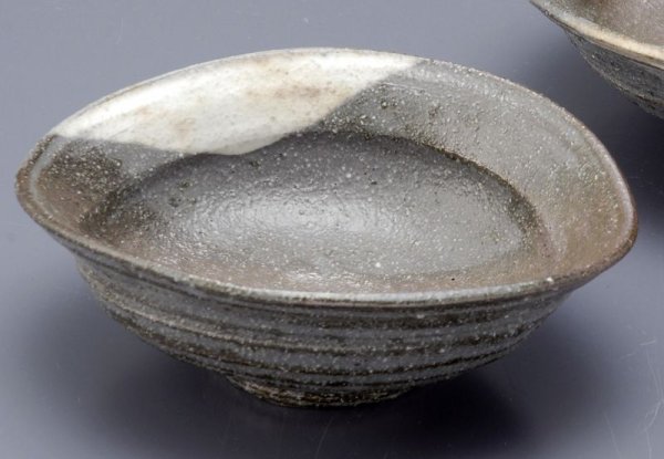 Photo1: Shigaraki pottery Japanese bowl kobachi shien 16.5cm (1)