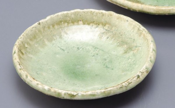 Photo1: Shigaraki pottery Japanese Serving plate nonohara D 20cm (1)