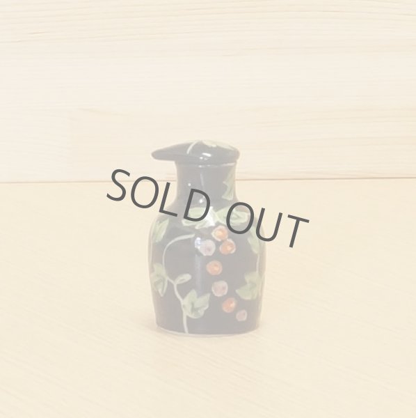 Photo1: Arita imari sd Porcelain Japanese soy sauce bottle shinobudou  100ml (1)