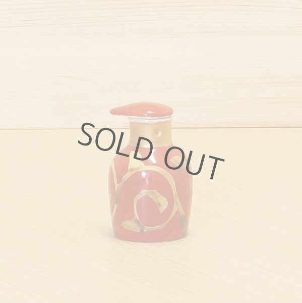 Photo1: Arita imari sd Porcelain Japanese soy sauce bottle  sekinoukarakusa 100ml (1)