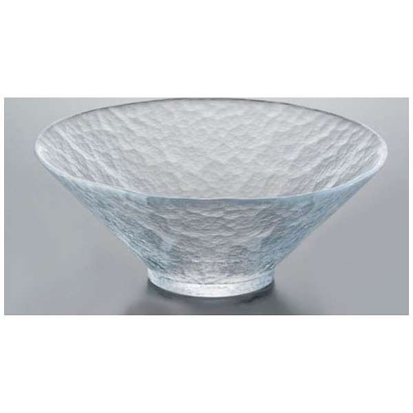 Photo1: Japanese glass Yoshinuma motosu Sashimi washoku bowl D 18cm (1)