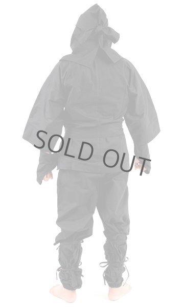 Photo3: Japanese Ninja suit Uniform costume cotton 100% shinobi full set (3)