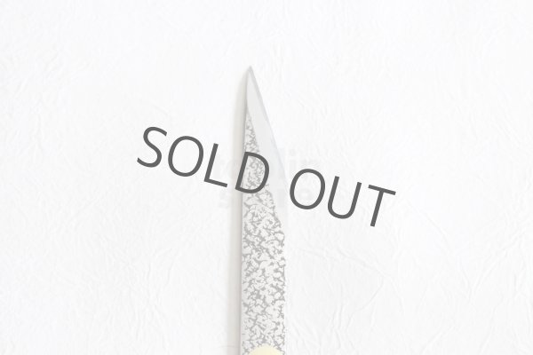Photo10: Kiridashi knife Japanese kogatana Woodworking Okeya Yasuki white 2 steel any size (10)