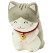 Photo2: Japanese Washi Paper craft bow Mike neko cat H10.5cm any color (2)