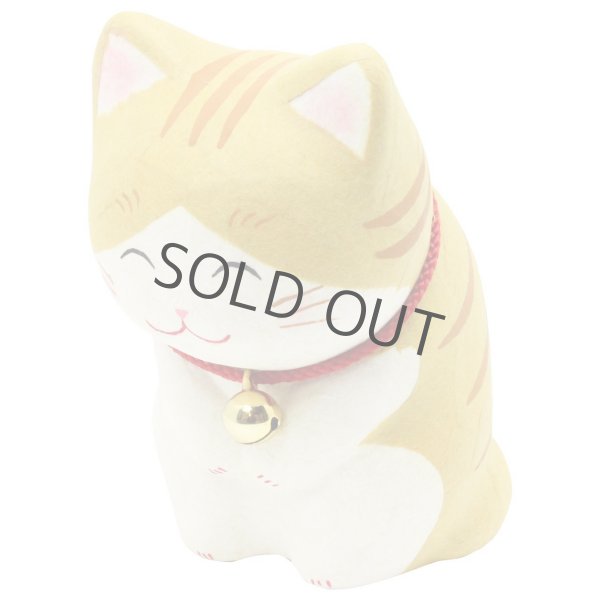Photo6: Japanese Washi Paper craft bow Mike neko cat H10.5cm any color (6)