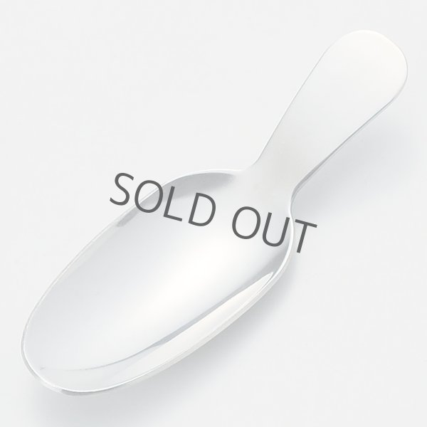 Photo6: Japanese green tea leaves spoon ellipse stainless 9.5cm (6)