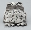 Photo1: Shigaraki pottery Japanese doll lucky owl gray H55mm (1)