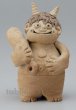 Photo2: Shigaraki pottery Japanese doll aniki demon protector against evil H200mm (2)