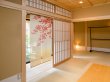 Photo7: Noren Japanese Doorway Curtain waza kyoto utage Autumn leaves linen 88 x 150 cm (7)