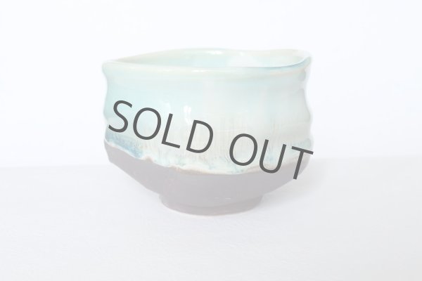 Photo6: Mino yaki ware Japanese tea bowl Shinkai hen chawan Matcha Green Tea (6)