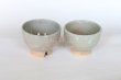 Photo10: Hagi ware Senryuzan climbing kiln Japanese tea cups kumidashi set of 2 (10)