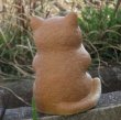 Photo2: Shigaraki pottery Japanese figurine neko Cute cat cha H 18cm (2)