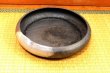 Photo2: Ikebana Suiban Vase Shigaraki Japanese pottery Round dimple ginsai D 30cm (2)