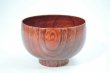 Photo1: Japanese Yamanaka Urushi lacquer soup bowl wan zelkova wood fuki D11.5cm set of 5 (1)