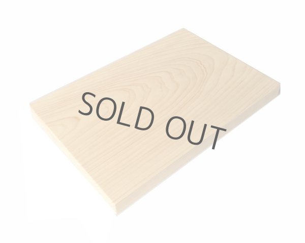 Photo2: Japanese natural cypress Professional plank Cutting Board made in Japan W270mm (2)