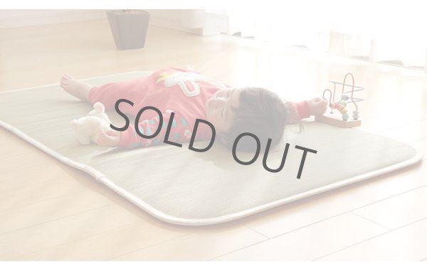 Photo4: Japanese rush grass tatami Baby Care Play Mat 70 x 120cm any type (4)