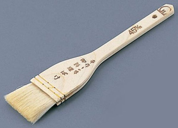 EBM Wooden Handle Horse Hair Brush for Sushi - Globalkitchen Japan