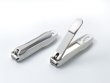 Photo1: nail clipper stainless Green Bell fine edged L (1)