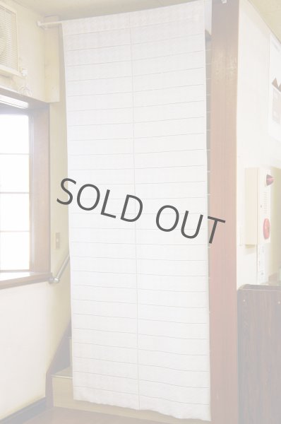 Photo2: Noren CSMO Japanese door curtain chidori long 100 x 250cm (2)