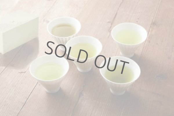 Photo5: Mino ceramics Hohin Shiboridashi asagao 160ml (5)