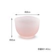 Photo3: Hirota glass Sencha wan yunomi cup sake Fubuki snow makeup140 ml set of 4 (3)