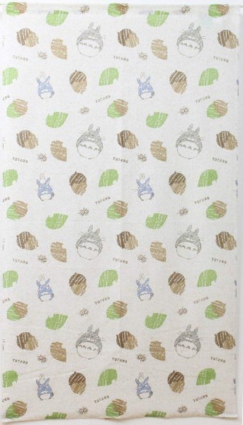 Photo1: Noren CSMO Japanese door curtain My Neighbor Totoro acorns 85 x 150 cm (1)