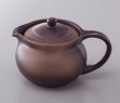 Photo5: Shikou tea pot Japanese Fujiso pottery banko Yakishime 280 ml (5)