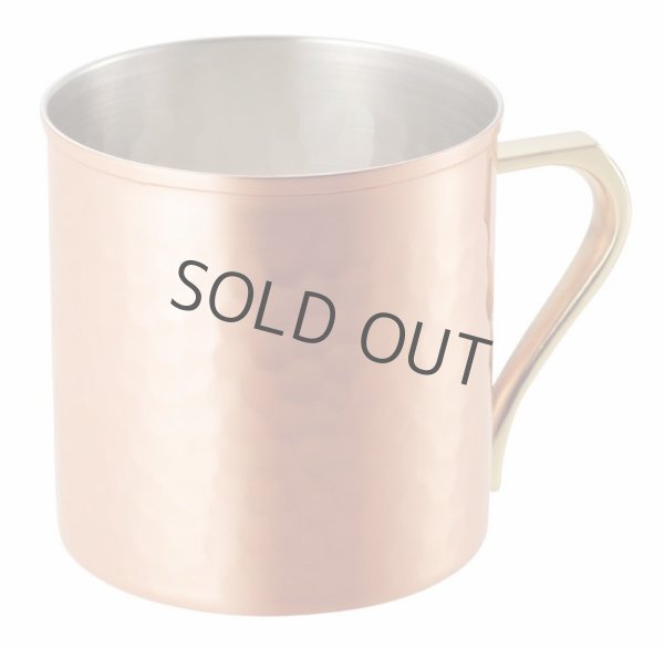 Photo3: Kiwami Copper Japanese Bar Mug hammered 360ml (3)